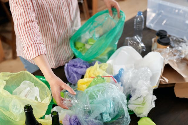 Afval plastic scheiden